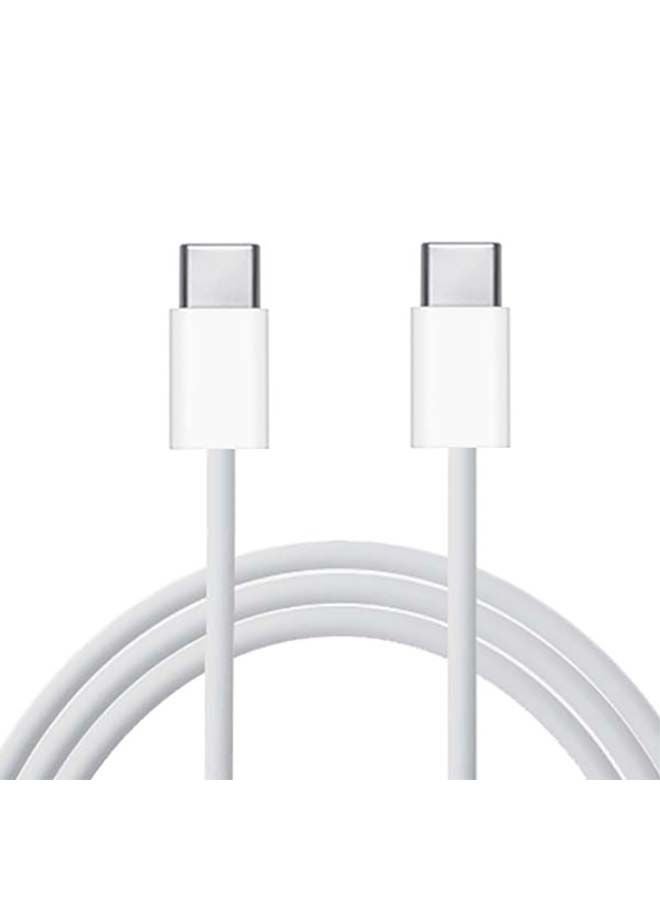 1m Usb Type-C Charging Cable White