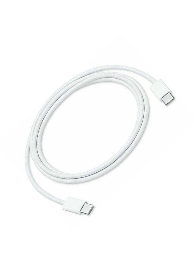 كابل شحن بمنفذ USB TYPE-C بطول متر أبيض - v1669125087/N41215006A_8