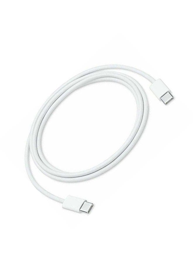 1m Usb Type-C Charging Cable White