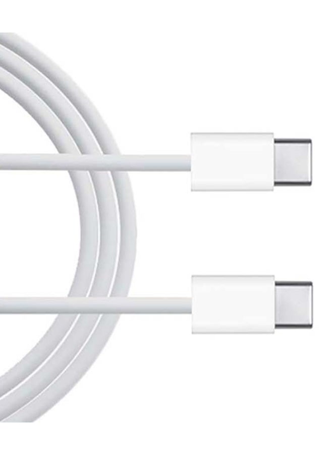 1m Usb Type-C Charging Cable White
