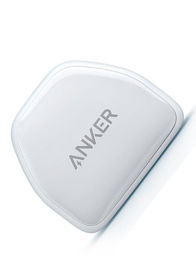 Anker - [Upgraded] Anker Nano iPhone 14 Pro Charger, 20W PIQ 3.0 Durable Compact Fast Charger, PowerPort III USB-C Charger for iPhone 14 Pro Max/14 Pro/14 Plus/14/13/12/11, Galaxy, iPad/iPad mini, and More White - Image 1