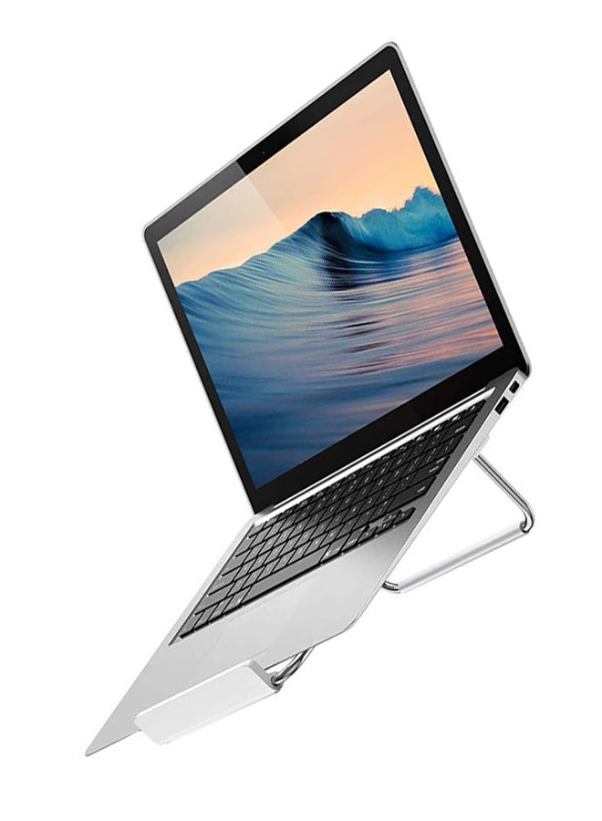 Ugreen - Laptop Stand Adjustable Foldable Lightweight Laptop Desk Stand for with Cooling Vented for All 11-17" laptop MacBook Pro 2021 MacBook Air Thinkpad Matebook etc Silver - Image 1