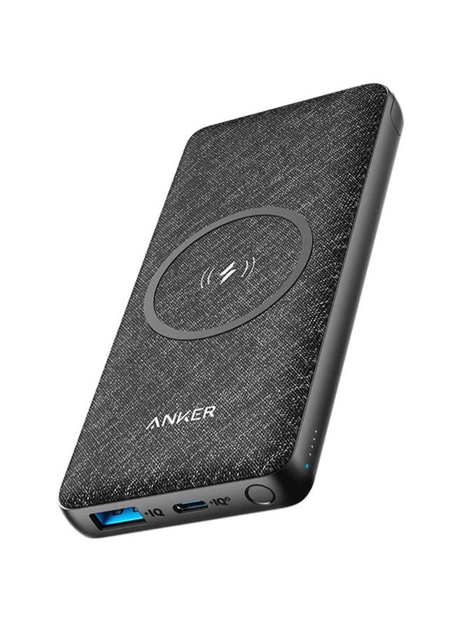 Anker - Wireless Power Bank 10,000mAh PD, PowerCore III 10K Wireless Portable Charger with Qi-certified 10W Wireless Charging and 18W USB-C Quick Charge for iPhone 16/16 Pro/16 Pro Max/15/15 Pro/15 Pro Max, iPad Black - Image 1