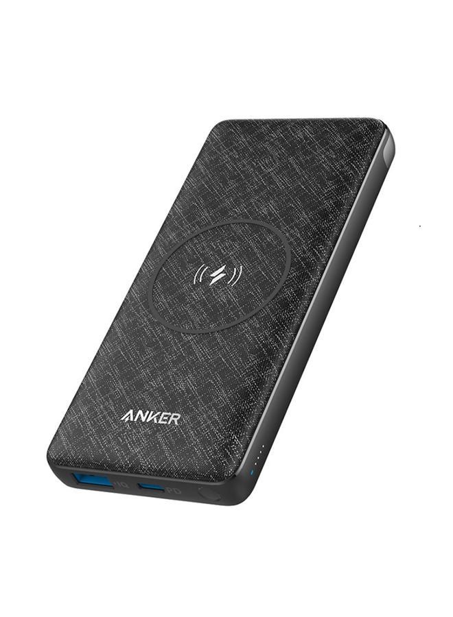 Anker - Wireless Power Bank 10,000mAh PD, PowerCore III 10K Wireless Portable Charger with Qi-certified 10W Wireless Charging and 18W USB-C Quick Charge for iPhone 16/16 Pro/16 Pro Max/15/15 Pro/15 Pro Max, iPad Black - Image 1