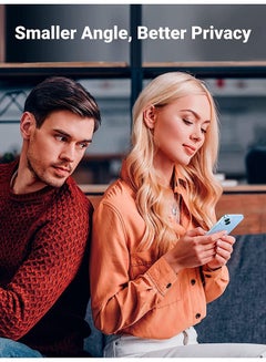 يو جرين واقي خصوصية iPhone 14 Plus/iPhone 13 Pro Max مكون من قطعتين للشاشة المضادة للخدش مع إطار محاذاة، طبقة حماية زجاجية مضادة للتجسس خالية من الفقاعات  - Image 4