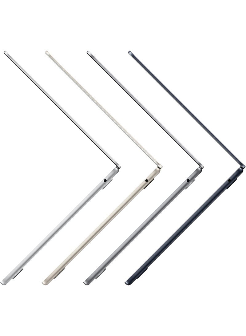 أبل - شاشة MacBook Air MLY23 مقاس 13 بوصة: شريحة Apple M2 مع وحدة معالجة مركزية 8 نواة ووحدة معالجة رسومات 10 نواة، ولوحة مفاتيح باللغة الإنجليزية سعة 512 جيجابايت - Image 1