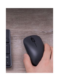 شاومي ماوس لايت لاسلكي ضوئي مريح ومحمول وبدقة 1000DPI أسود  - Image 4