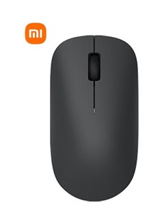 شاومي ماوس لايت لاسلكي ضوئي مريح ومحمول وبدقة 1000DPI أسود  - Image 1