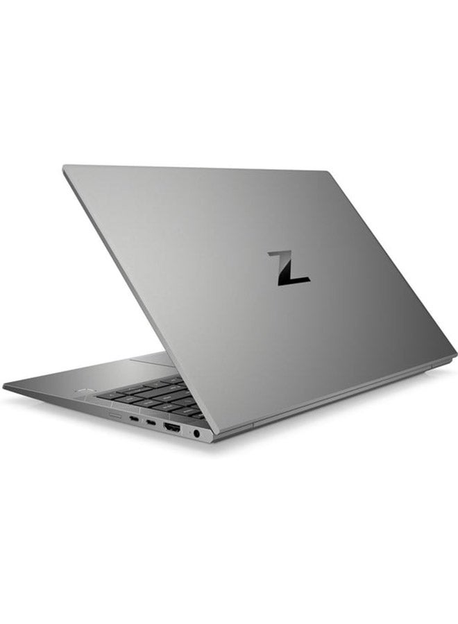 HP Zbook Firefly 14 G8 2C9R0EA Laptop With 14-Inch FHD Display, Core i7-1165G7 Processor / 16GB RAM / 512GB SSD / 4GB NVIDIA Graphics / Win10 Pro / English/Arabic Silver - Image 2