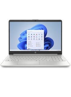 إتش بي كمبيوتر محمول 15s-fq5040ne بشاشة FHD مقاس 15.6 بوصة، ومعالج Core i7-1255U / ذاكرة وصول عشوائي سعة 16 جيجابايت / SSD سعة 512 جيجابايت / بطاقة رسومات Intel Iris Xᵉ / نظام التشغيل Windows 11 Home /  - Image 1