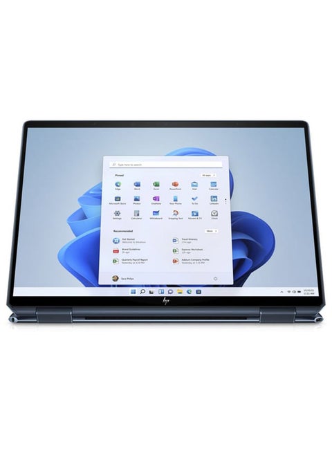 Spectre x360 2-in-1 Laptop 14-ef0008ne With 13.5-Inch WUXGA+ Display, Core i7-1255U Processor / 16GB RAM / 1TB SSD / Intel UHD Graphics / Win11 Home / english_arabic Nocturne Blue