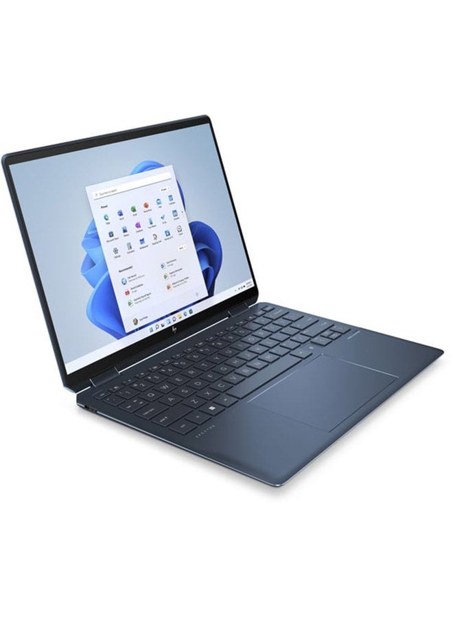 HP - Spectre x360 2-in-1 Laptop 14-ef0008ne With 13.5-Inch WUXGA+ Display, Core i7-1255U Processor / 16GB RAM / 1TB SSD / Intel UHD Graphics / Win11 Home / english_arabic Nocturne Blue - Image 1