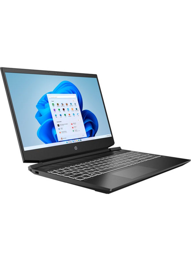 HP - Pavilion 15-EC2055NE Gaming Laptop With 15.6-Inch FHD Display, Ryzen 7 5800H Processor / 16GB RAM / 512GB SSD / 4GB NVIDIA GeForce RTX 3050 Ti Graphics / Win11 Home / English/Arabic Black - Image 1