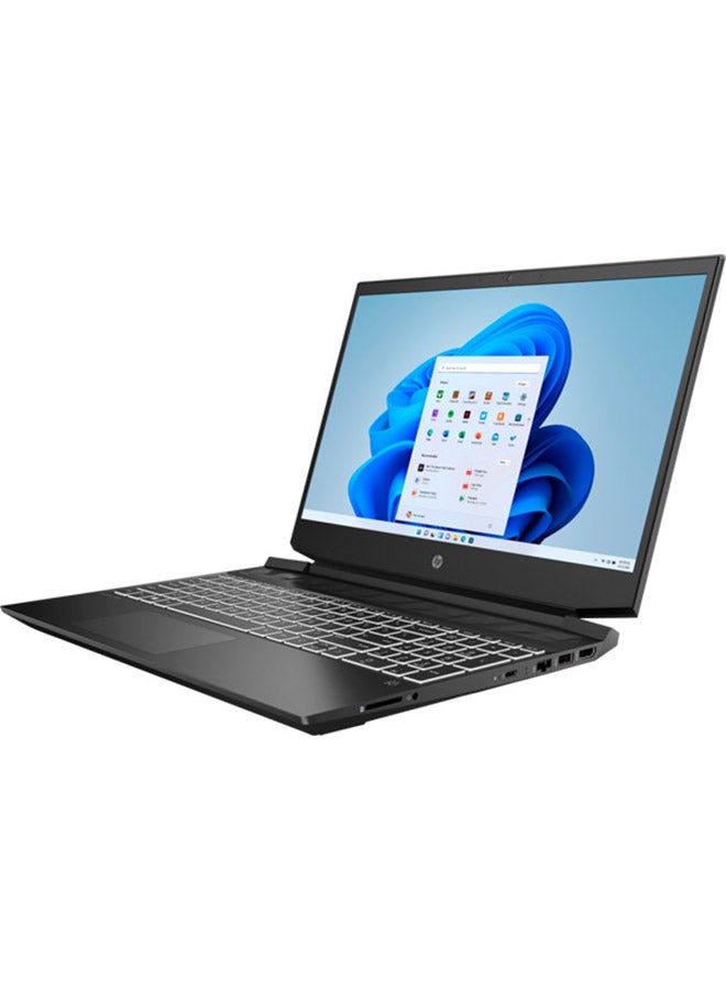 HP - Pavilion 15-EC2055NE Gaming Laptop With 15.6-Inch FHD Display, Ryzen 7 5800H Processor / 16GB RAM / 512GB SSD / 4GB NVIDIA GeForce RTX 3050 Ti Graphics / Win11 Home / English/Arabic Black - Image 1