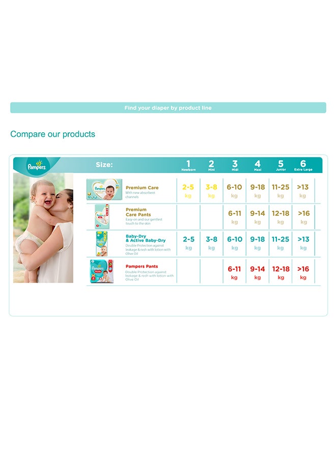 Pampers - Pants Baby Diapers, Size 6, +16 Kg 34 Diapers - Image 1