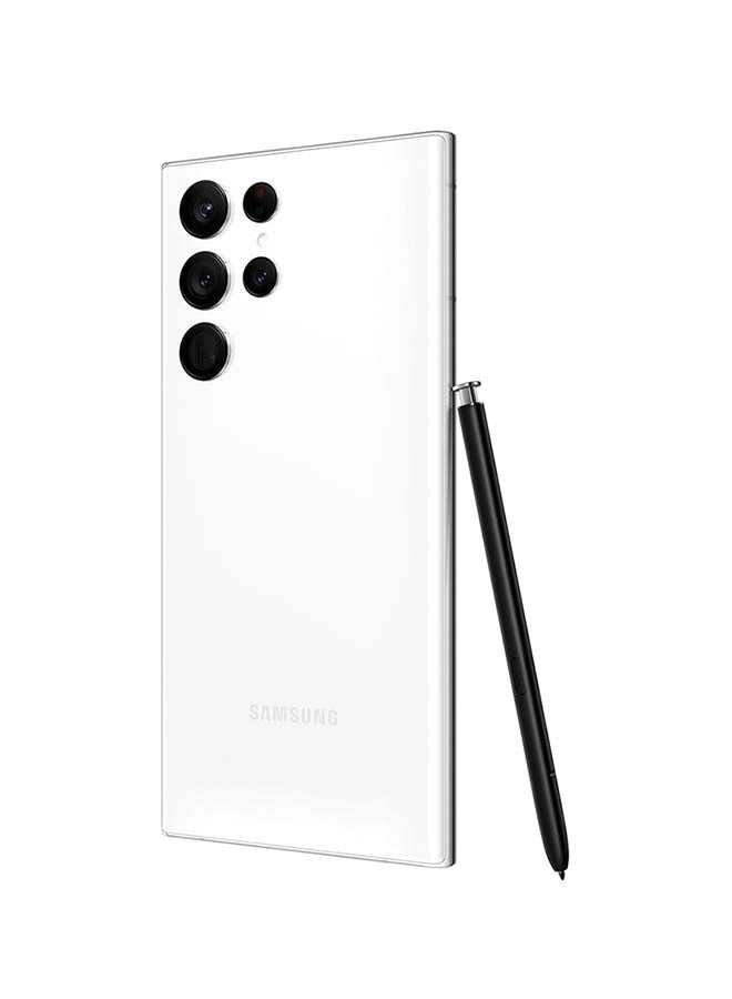 Samsung - Galaxy S22 Ultra Dual SIM Phantom White 12GB RAM 512GB 5G - International Version - Image 1