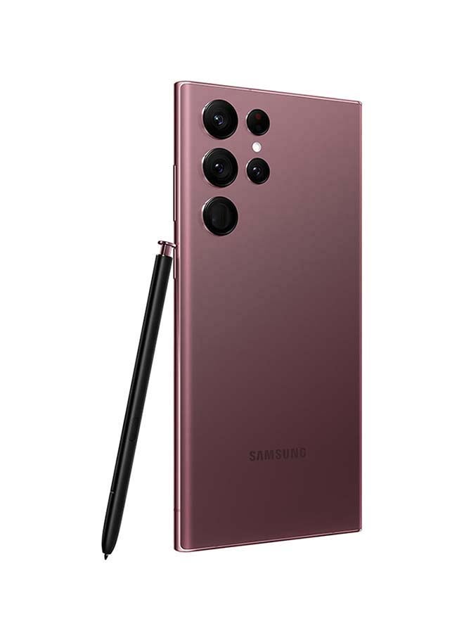 Galaxy S22 Ultra Dual SIM Burgundy 12GB RAM 256GB 5G - International Version