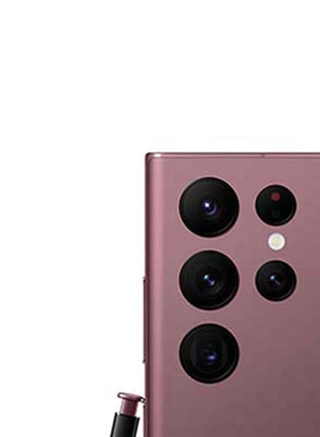 Galaxy S22 Ultra Dual SIM Burgundy 12GB RAM 256GB 5G - International Version
