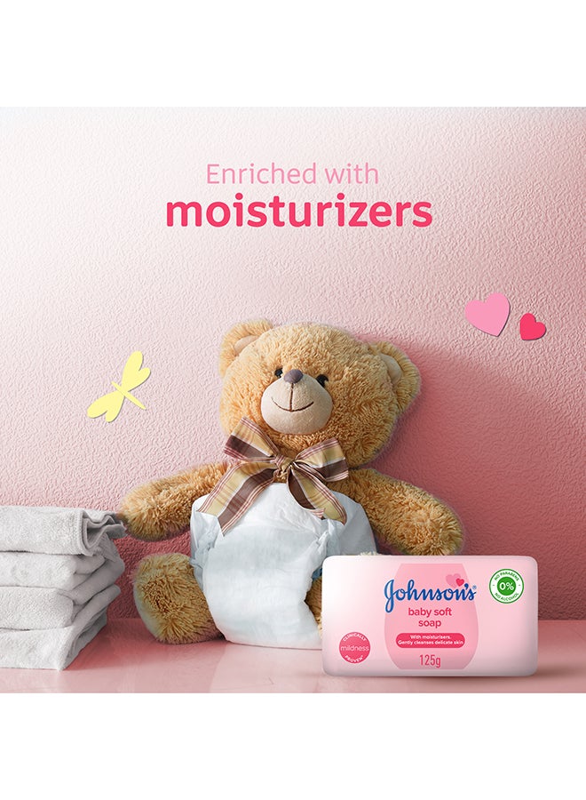Johnson's Baby Soft Soap With Mositurisers  - Image 3