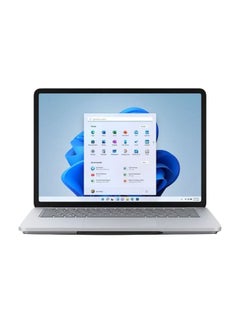 Surface Studio A1Y-00013 Convertible 2 In 1 Laptop With 14.4-Inch Display, Core i7 11370H Processer/16GB RAM/512GB SSD/Intel Iris Plus Graphics/Windows 11 Home English/Arabic Silver