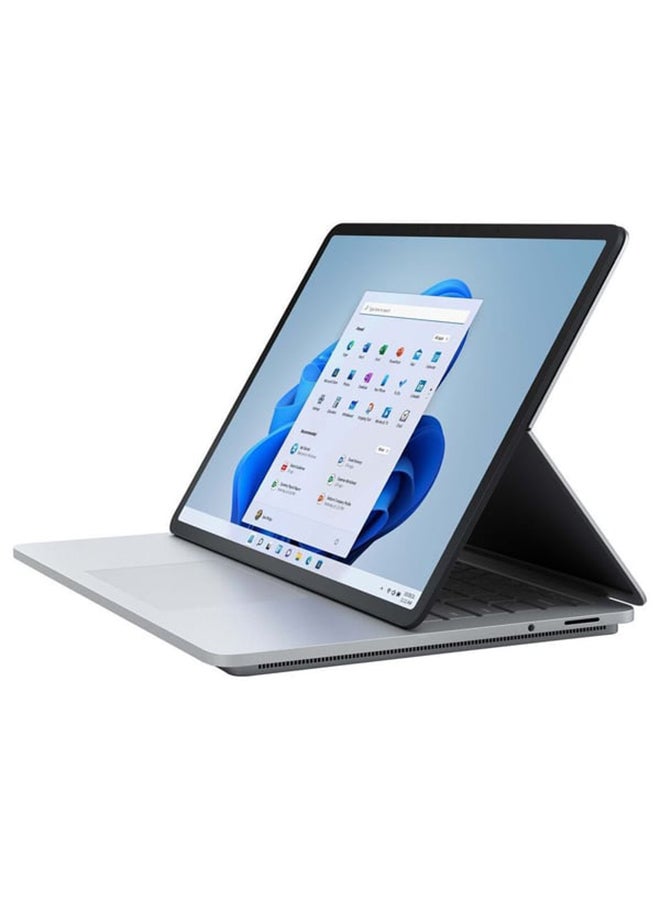 Microsoft - Surface Studio A1Y-00013 Convertible 2 In 1 Laptop With 14.4-Inch Display, Core i7 11370H Processer/16GB RAM/512GB SSD/Intel Iris Plus Graphics/Windows 11 Home English/Arabic Silver - Image 1