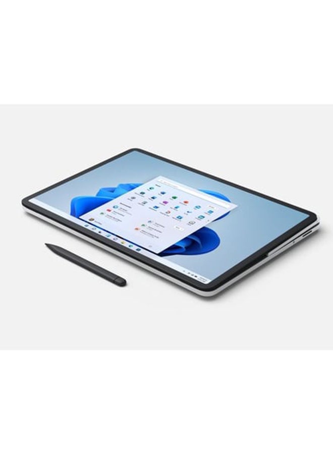 Microsoft - Surface Studio A1Y-00013 Convertible 2 In 1 Laptop With 14.4-Inch Display, Core i7 11370H Processer/16GB RAM/512GB SSD/Intel Iris Plus Graphics/Windows 11 Home English/Arabic Silver - Image 1