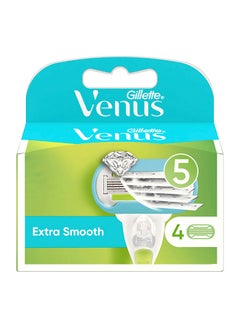 Gillette Venus Extra Smooth Blades x4 One Size - v1669201945/N11293621A_2