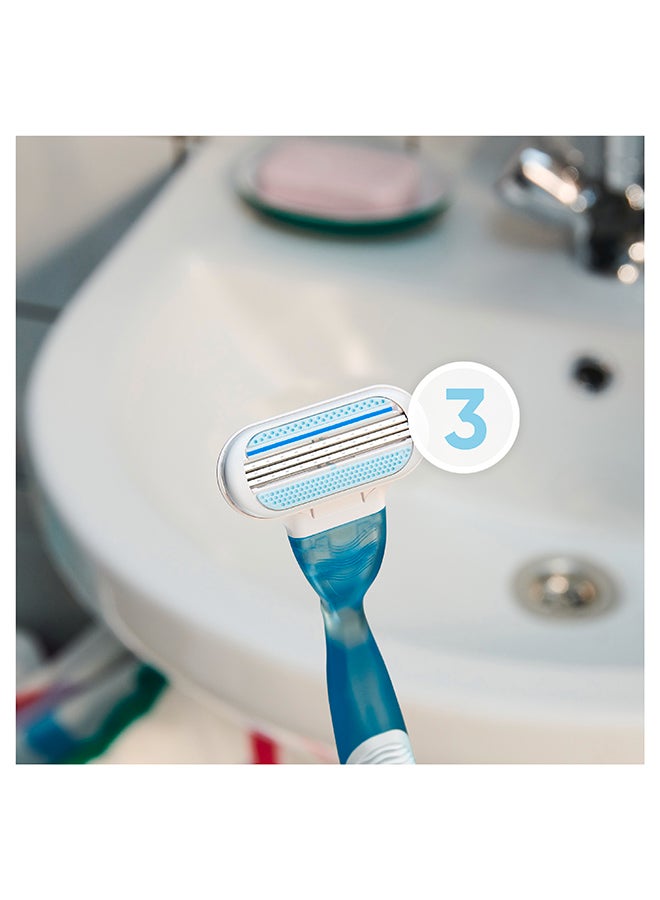 Venus Women Razor Handle With Two Blade Refills - v1669201947/N11293625A_6