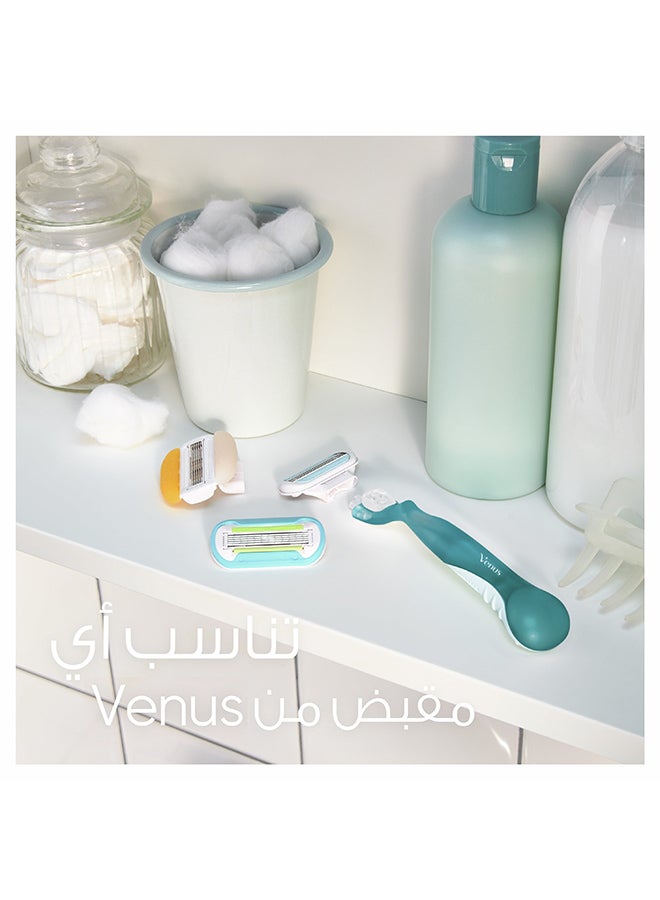 Venus Women Razor Handle With Two Blade Refills - v1669201947/N11293625A_9