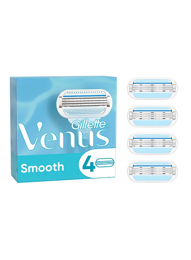 Venus - Gillette Venus Smooth Blades x4 - Image 1