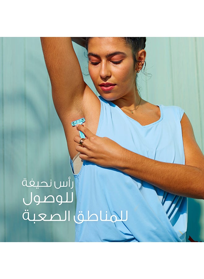 فينوس - جيليت سيمبلي فينوس 2 شفرات للاستخدام مرة واحدة 8+4 - Image 1