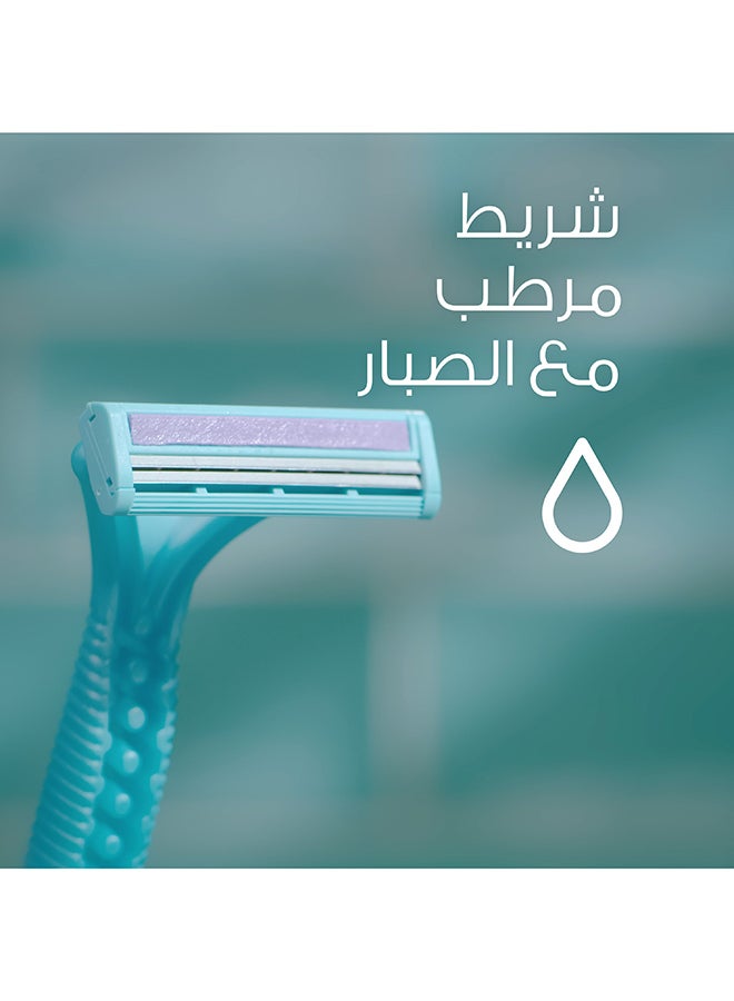 فينوس - جيليت سيمبلي فينوس 2 شفرات للاستخدام مرة واحدة 8+4 - Image 1