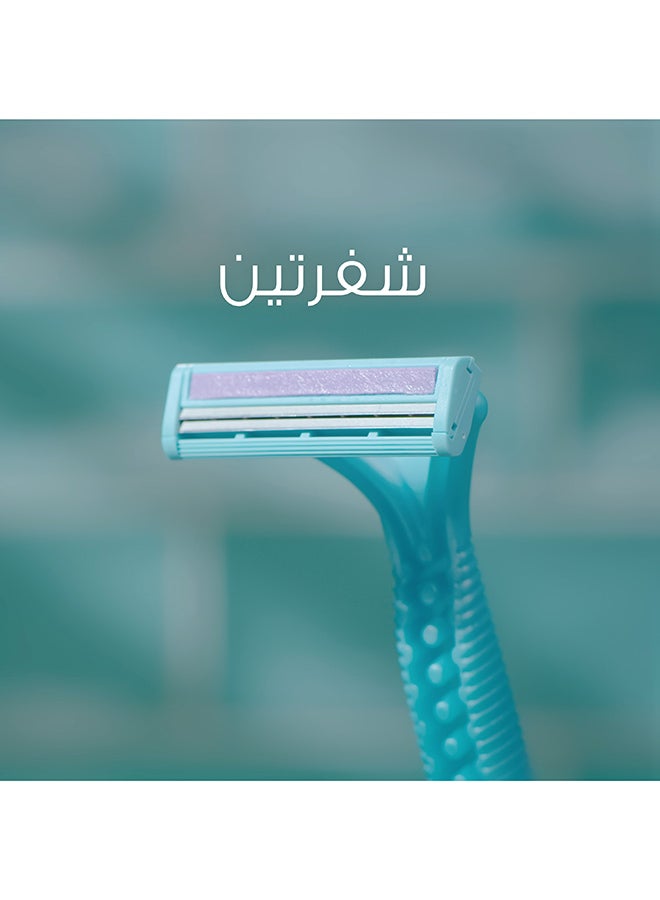 فينوس - جيليت سيمبلي فينوس 2 شفرات للاستخدام مرة واحدة 8+4 - Image 1