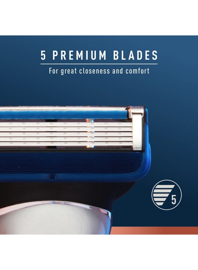 Gillette - King C. Gillette Men’s Shave and Edging Razor Blades, Pack of 3 Refills - Image 1