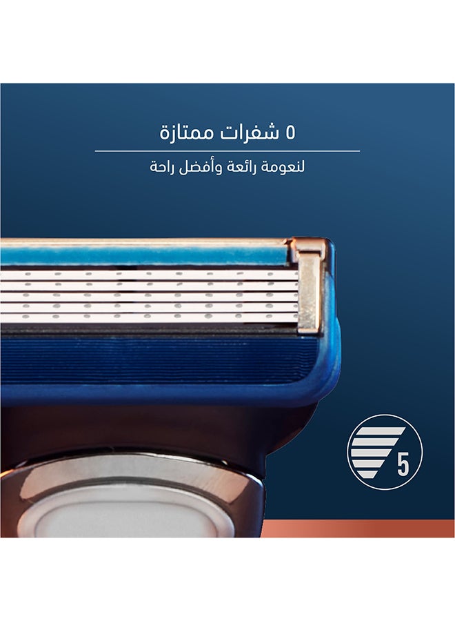 Gillette - King C. Gillette Men’s Shave and Edging Razor Blades, Pack of 3 Refills - Image 1