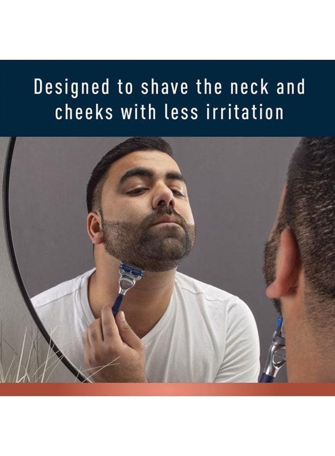 Gillette - King C. Gillette Men’s Neck Shaving Razor Blades, Pack of 3 Refills - Image 1