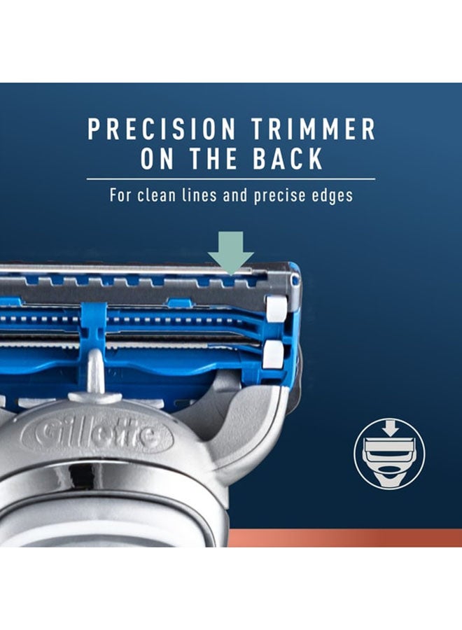 Gillette - King C. Gillette Men’s Neck Shaving Razor Blades, Pack of 3 Refills - Image 1