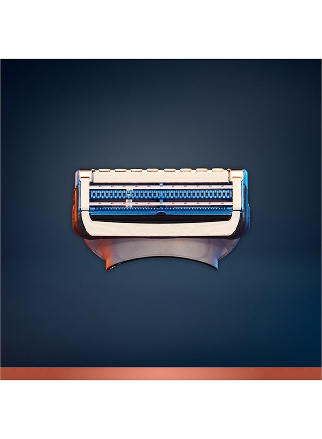 Gillette - King C. Gillette Men’s Neck Shaving Razor Blades, Pack of 3 Refills - Image 1