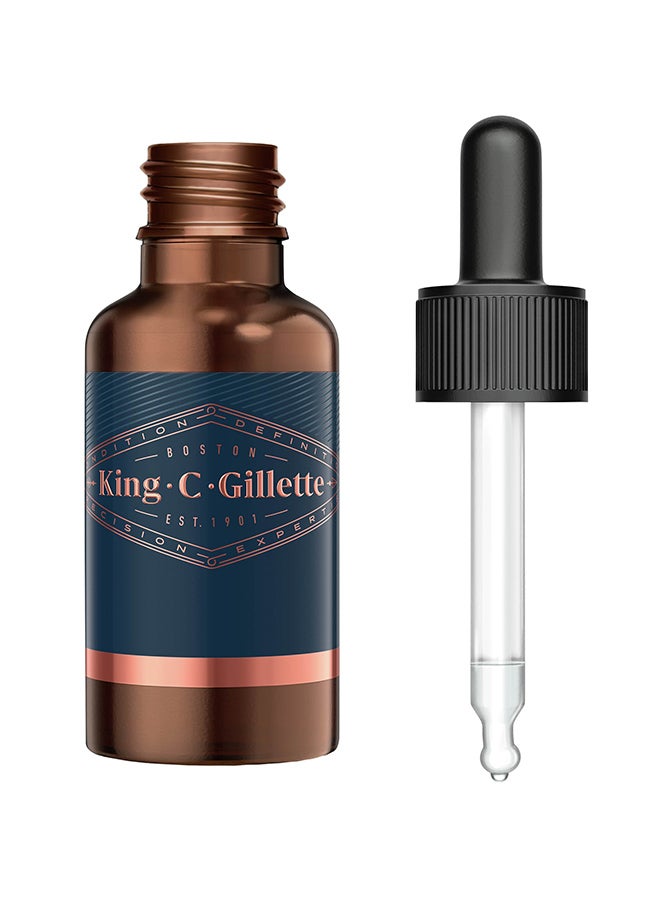 Gillette - King C. Gillette Men’s Beard Oil 30ml - Image 1