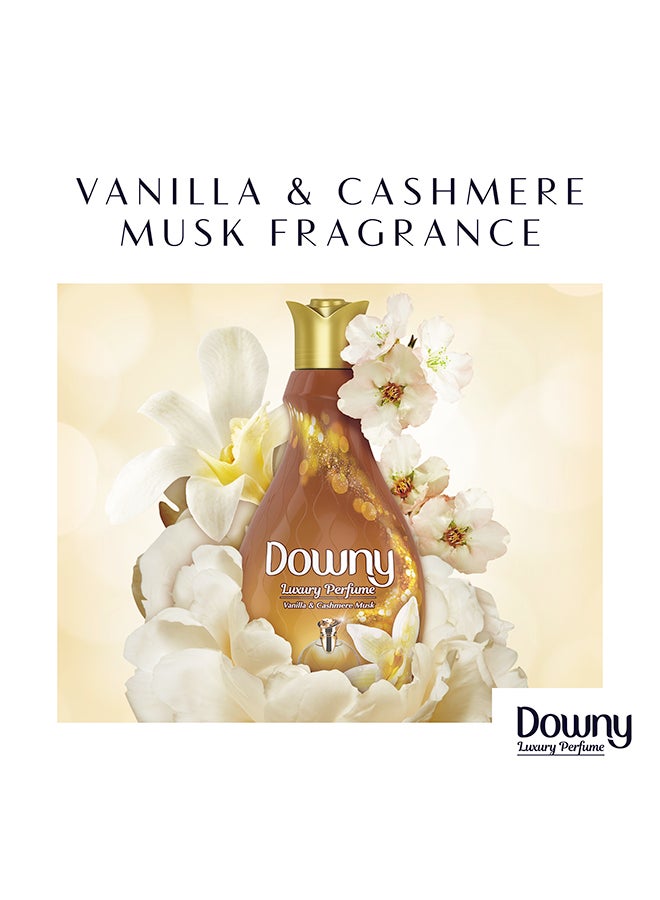Downy - Luxury Perfume Vanilla And Cashmere Musk Fabric Softener Regular 880ml - Image 1
