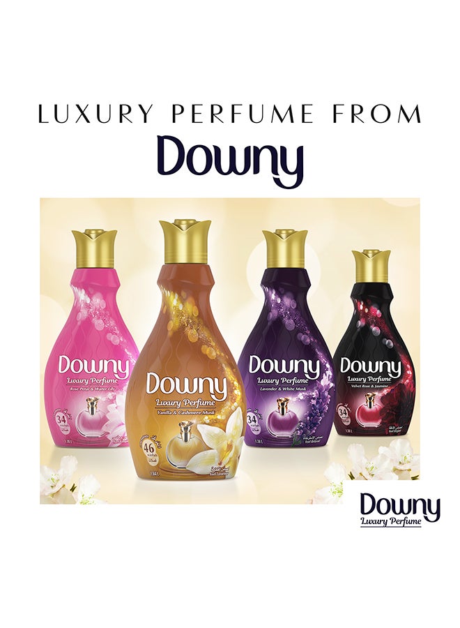 Downy - Luxury Perfume Vanilla And Cashmere Musk Fabric Softener Regular 880ml - Image 1