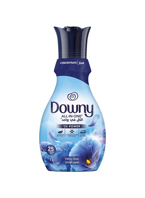 Concentrate Fabric Softener, Valley Dew, 1L