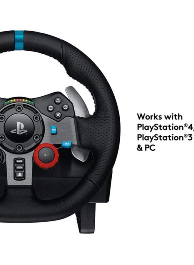 عجلة سباق لوجيتك G29 درايفنج فورس ودواسات أرضية لأجهزة PS5، PS4، PS3 PC - أسود - v1669213736/N13233113A_5