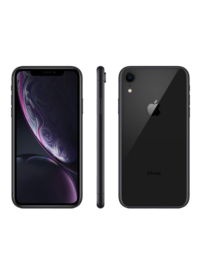 Apple - iPhone XR With FaceTime Black 64GB 4G LTE - International Version - Image 1