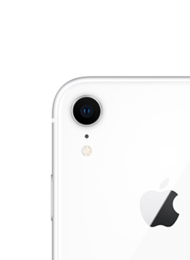 أبل - هاتف iPhone XR مزود ببرنامج Facetime باللون الأبيض سعة 64 جيجابايت ويدعم تقنية 4G LTE - إصدار عالمي - Image 1
