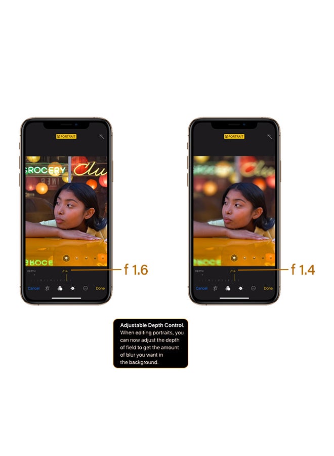 أبل - آيفون XS ماكس بشريحتين بخاصية فيس تايم لون ذهبي سعة 256 جيجابايت ويدعم تقنية 4G LTE - Image 1
