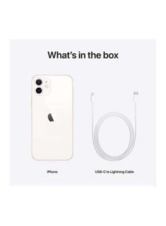 أبل آيفون 12 مع فيس تايم، 64 جيجابايت، أبيض، 5G - إصدار الشرق الأوسط  - Image 5