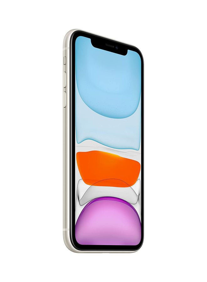 أبل - آيفون 11 باللون الأبيض بسعة 64 جيجابايت ويدعم تقنية 4G LTE (2020 - تعبئة نحيفة) - إصدار عالمي - Image 1