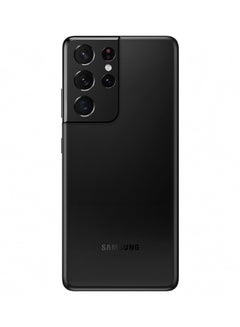 Samsung Galaxy S21 Ultra Dual SIM Phantom Black 12GB RAM 256GB 5G - Middle East Version  - Image 3