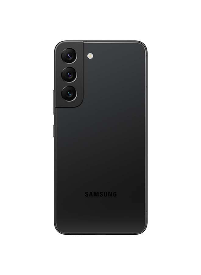سامسونج هاتف جالاكسي S22 ثنائي الشريحة بذاكرة رام سعة 8 جيجابايت وذاكرة داخلية سعة 128 جيجابايت يدعم تقنية 5G بلون أسود فانتوم - إصدار الشرق الأوسط - Image 3